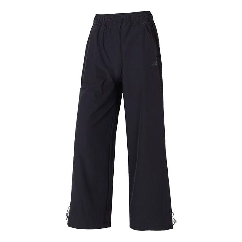 (WMNS) New Balance Woven Pants Asia Sizing 'Black' NTE24262-BK