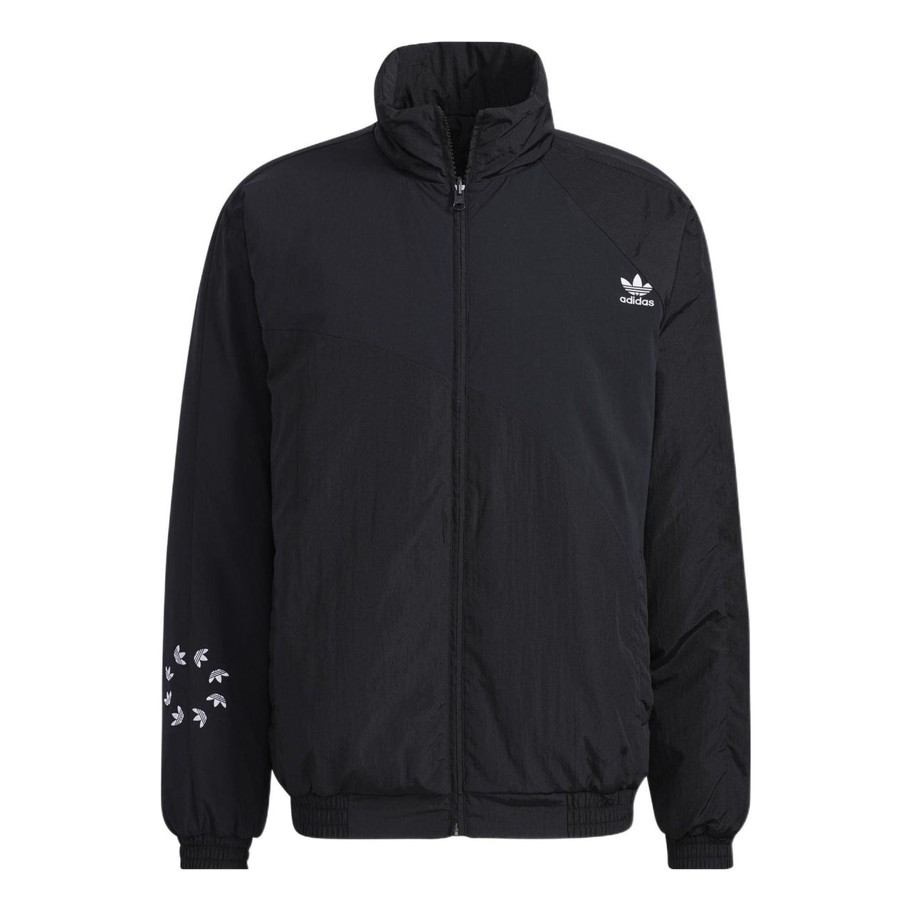 جاكيت رياضي مبطن بشعار adidas originals Bold للرجال باللون الأسود HE6611