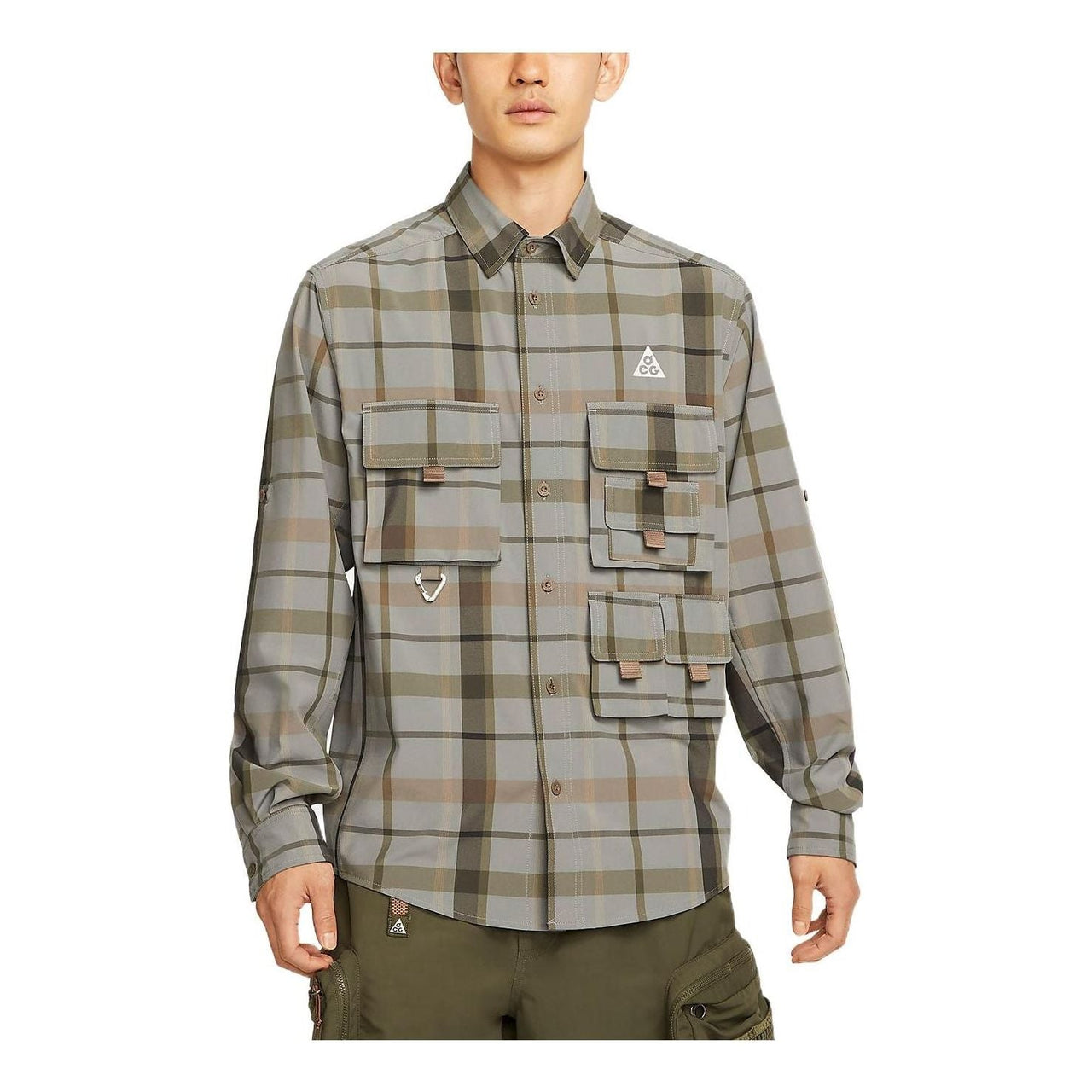 قميص Nike ACG NRG "رمادي منقوش" DO9326-084