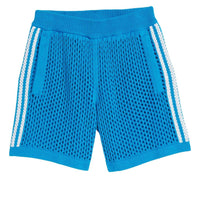 adidas x CLOT FW24 Crochet Shorts Asia Sizing 'Bright Blue' JF4272