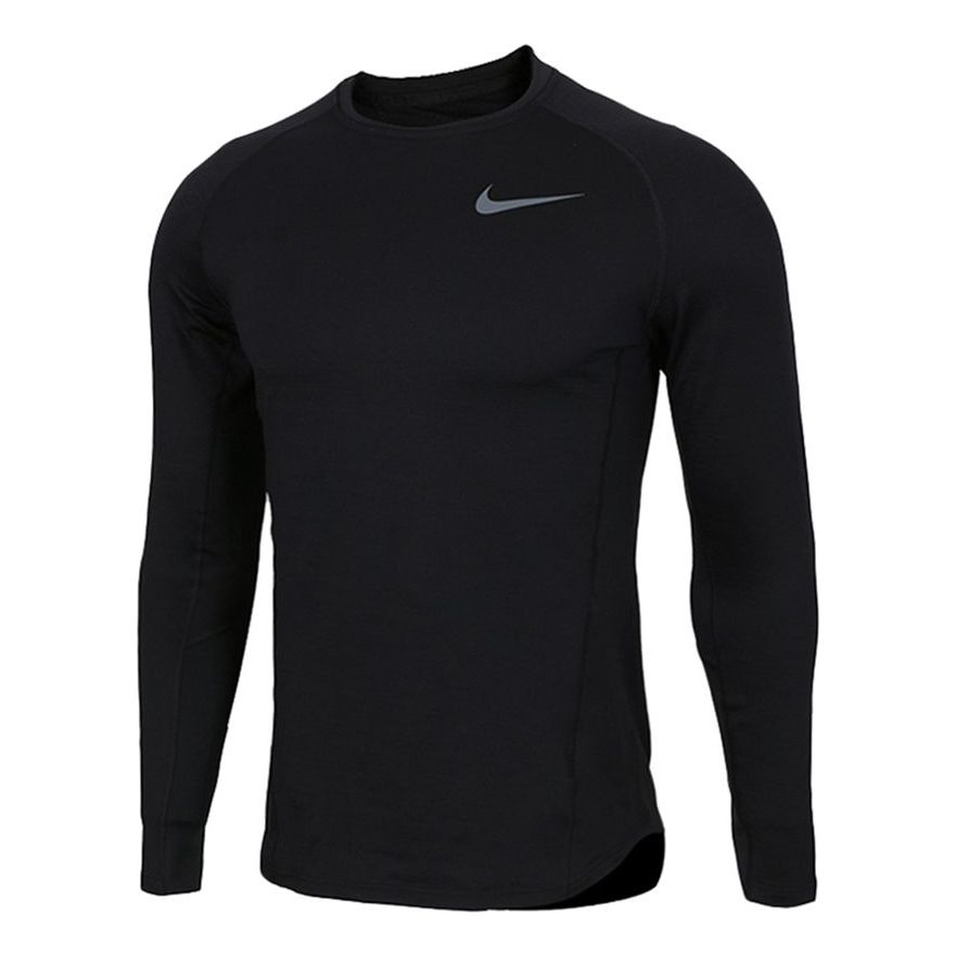 قميص Nike Therma Dri-FIT للتدريب الدافئ باللون الأسود 929722-010
