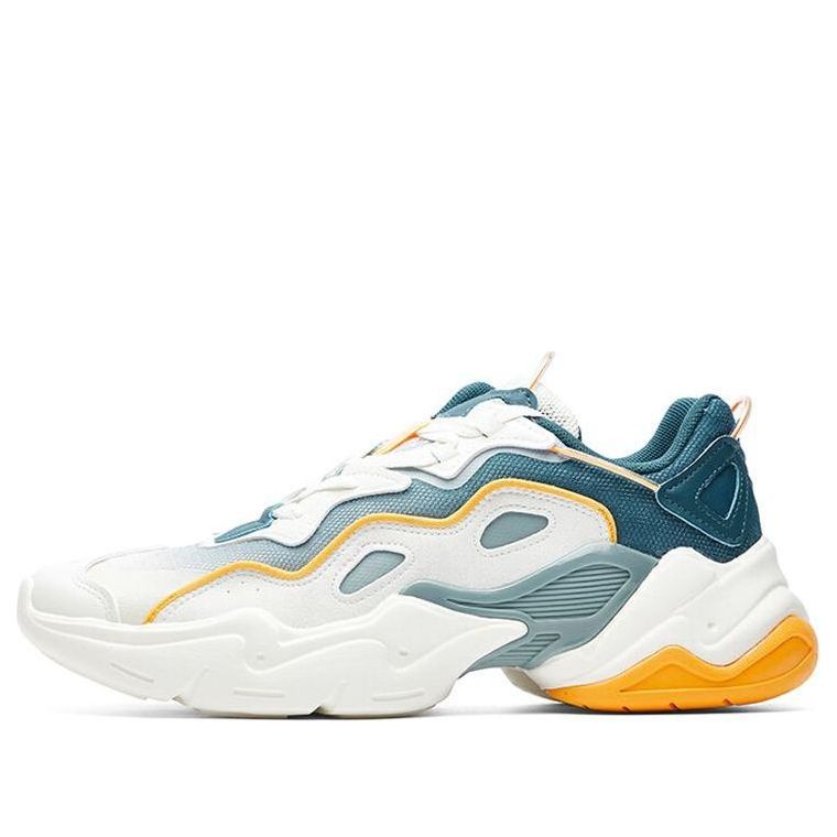 ANTA Life Collection Dad Shoes 'White Teal Yellow' 112038883-3