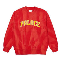 PALACE Try-Dye Tie Dye Round Neck Alphabet Sports Red P20CS015