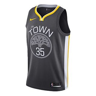 قميص Nike NBA Kevin Durant Statement Edition Swingman "أسود وأصفر" 877205-061