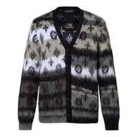LOUIS VUITTON Monogram Mohair Cardigan 'Multi-Color' 1AF342