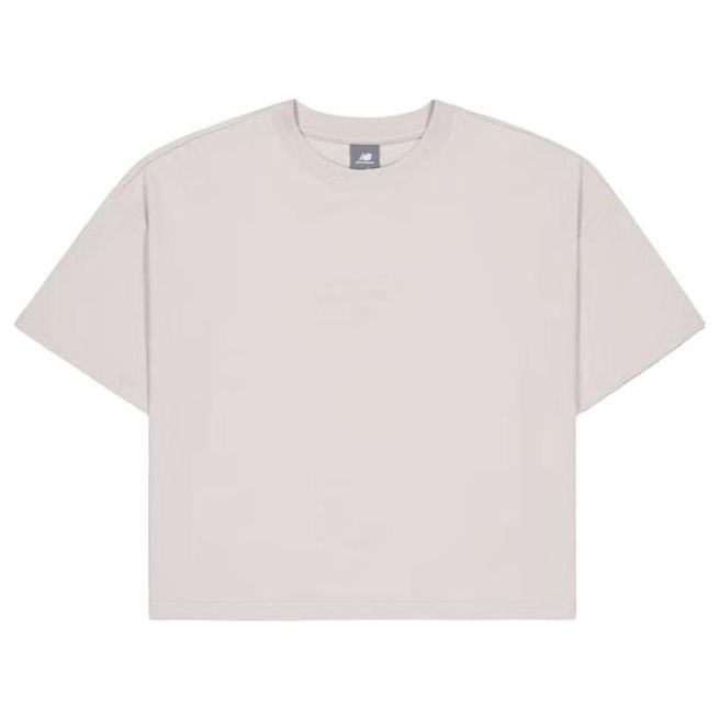 (WMNS) New Balance Cotton T-Shirt Asia Sizing 'Light Purple' AWT31573-MNK