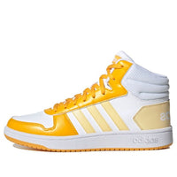 (WMNS) adidas Hoops 2.0 Mid 'White Yellow' G55054