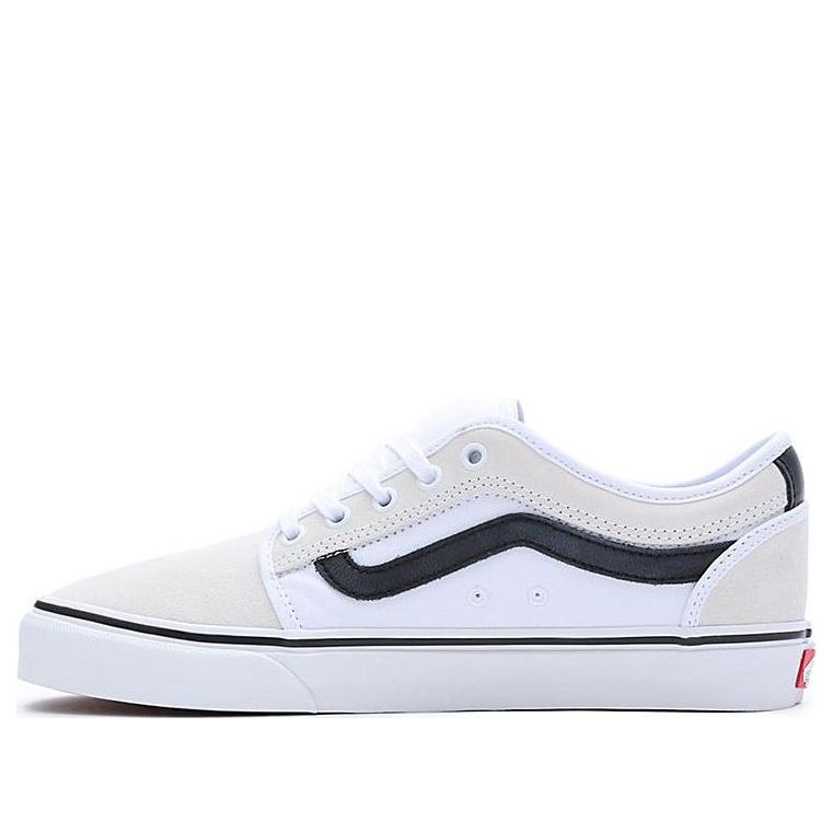(WMNS) Vans Chukka Low Sidestripe 'White Black' VN0A5KQZWBK