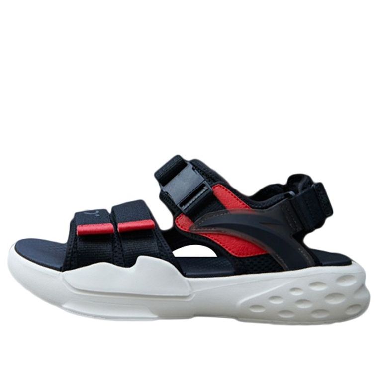ANTA C37 Sandals 'Black Red' 912126961-2