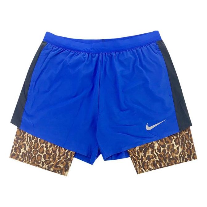 Nike Dri-FIT Reflective Quick Dry Running Sports Training Shorts Blue BQ8191-405