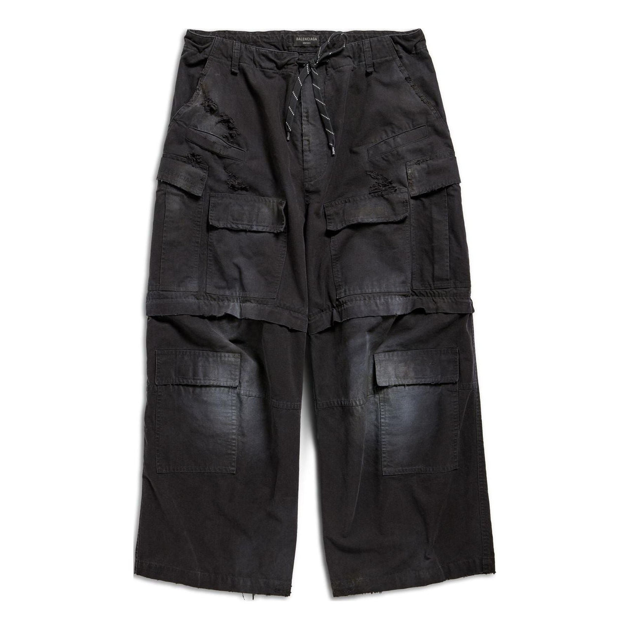 Balenciaga Large Cargo Pants 'Black' 790982TKP271000