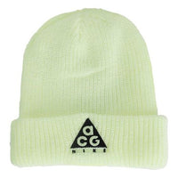 Nike ACG Triangle logo Woolen Beanie 'Barely Volt Black' AV4775-701