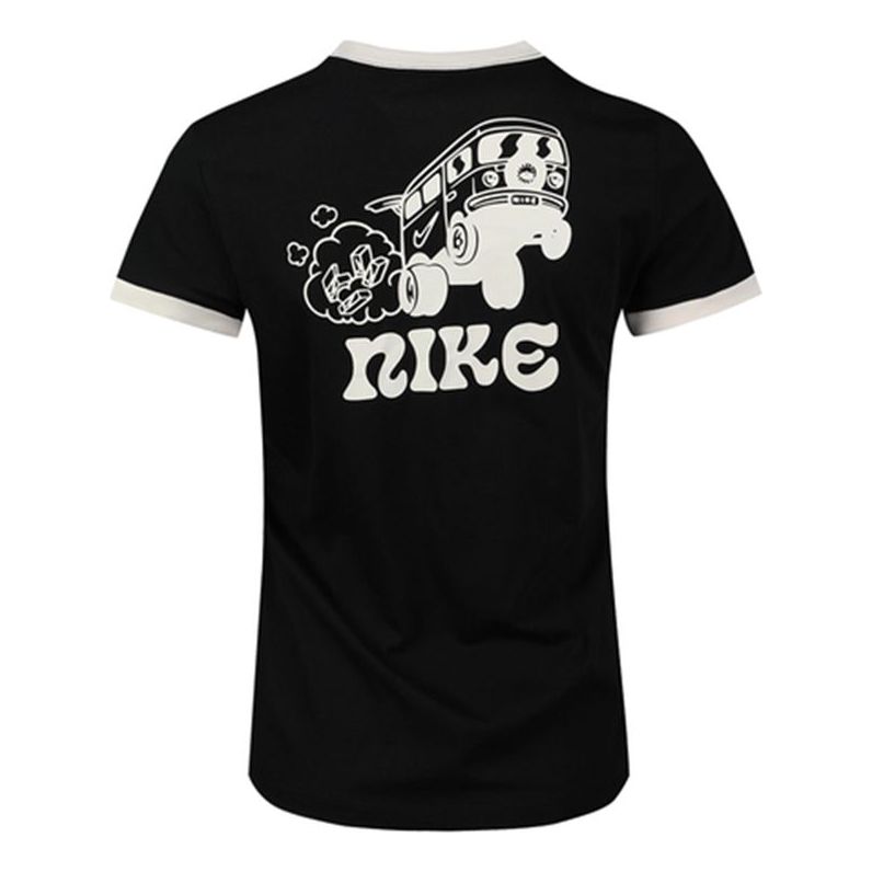 (WMNS) Nike Sportswear Retro Short Sleeve Black CV3769-010