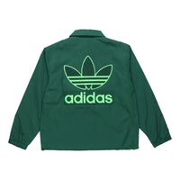 adidas originals Big Trfl Logo Men's Jacket Green H36282
