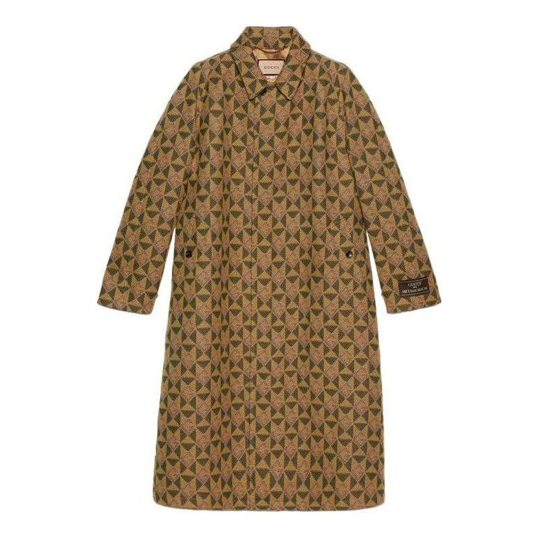 Gucci G Rhombi Coat 'Brown' 710537-ZAKI3-7040