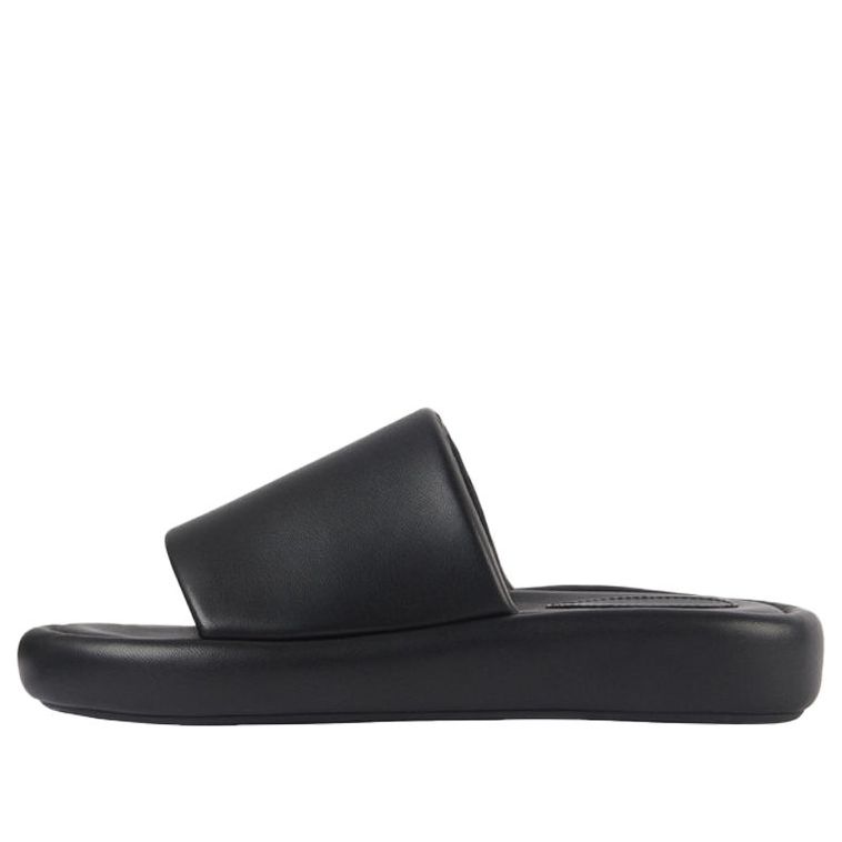 (WMNS) Balenciaga Market Sandals Black 626244WA2M01000