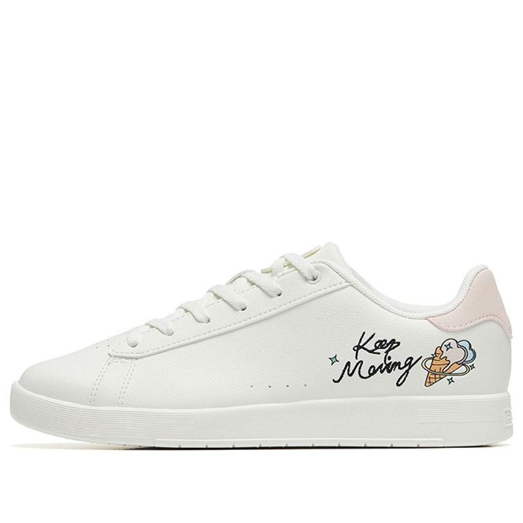 (WMNS) ANTA Life Series Sneakers 'White Pink' 122228065S-2