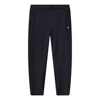 FILA Stripe Straight Knit Casual Long Pants Blue F11M111608F-NV