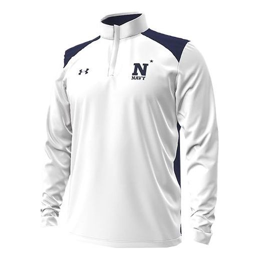 Under Armour Collegiate Ireland Zip Pullover 'White Navy' 5120662-101
