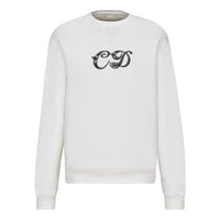 Dior x Kenny Scharf CD Embroidery Crew 'White' 193J687A0531-C089