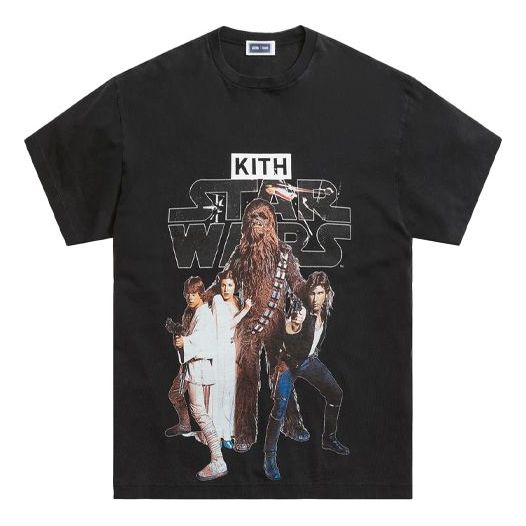 KITH x STAR WARS Classic Vintage Tee 'Black' KHM030205-001