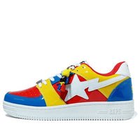 A BATHING APE Sta Low x Medicom Toy Red Blue 1G73-191-913