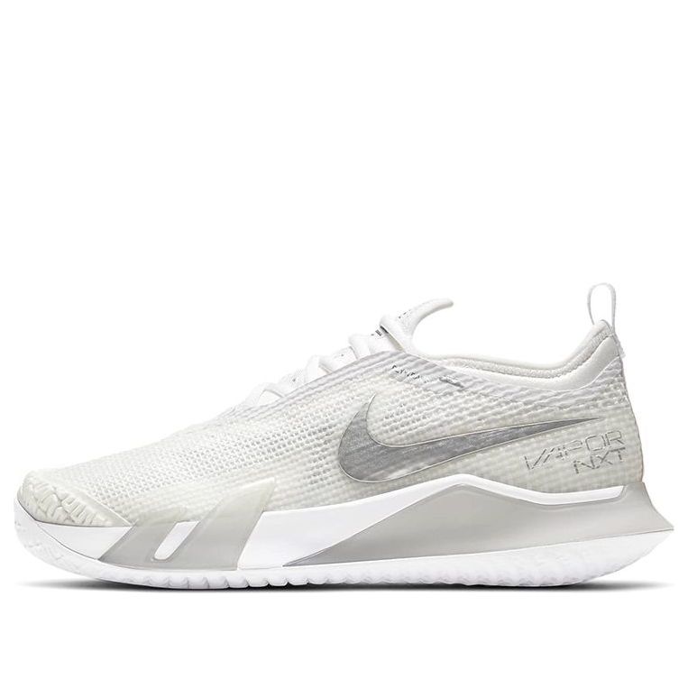 (WMNS) Nike Court React Vapor NXT 'White Metallic Silver' CV0742-100