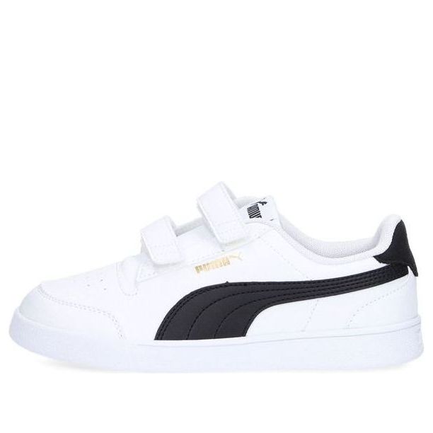 (PS) PUMA Shuffle V 'White Black' 375689-02