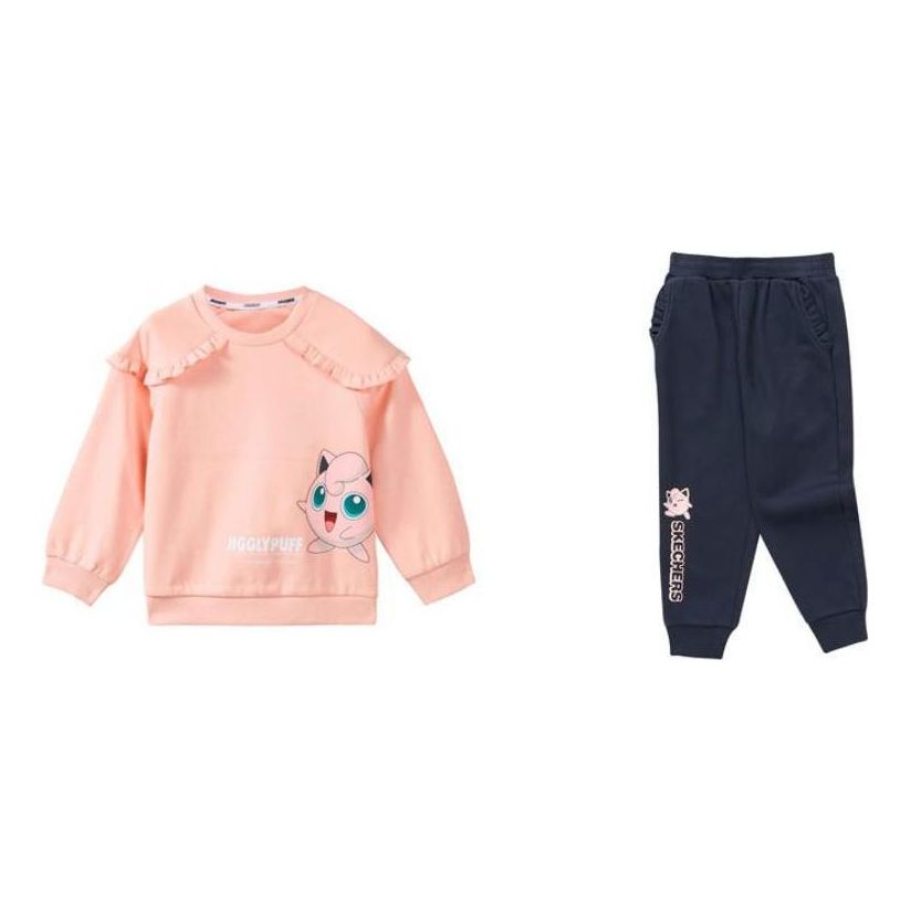 (GS) Skechers x Pokmon Limited Edition Toddler Set 'Pink Black' L422G055