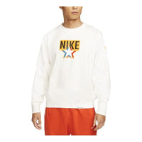 Nike front logo sweatshirt 'Beige' DV7975-133