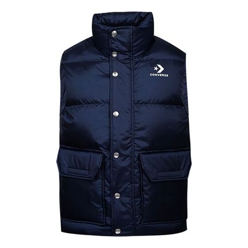 Converse Down Puffer Vest 'Navy' 10006881-A02