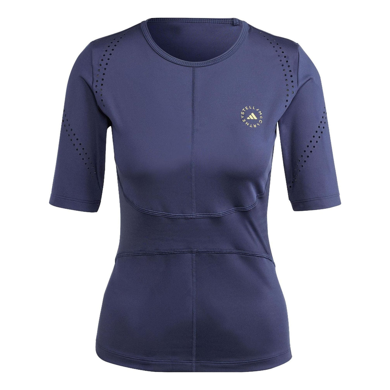 (WMNS) adidas x Stella McCartney Truepurpose Training Tee 'Navy Blue' IB6783