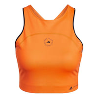 (WMNS) adidas By Stella McCartney TruePace Running Crop Top 'Orange' HB6088