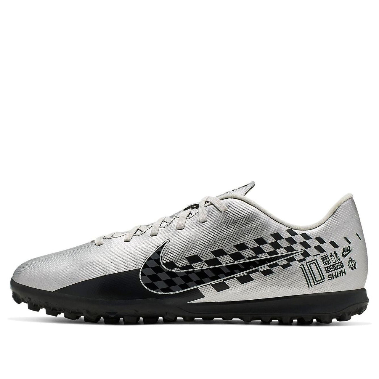 Nike Mercurial Vapor 13 Club Neymar TF Silver AT8000-006