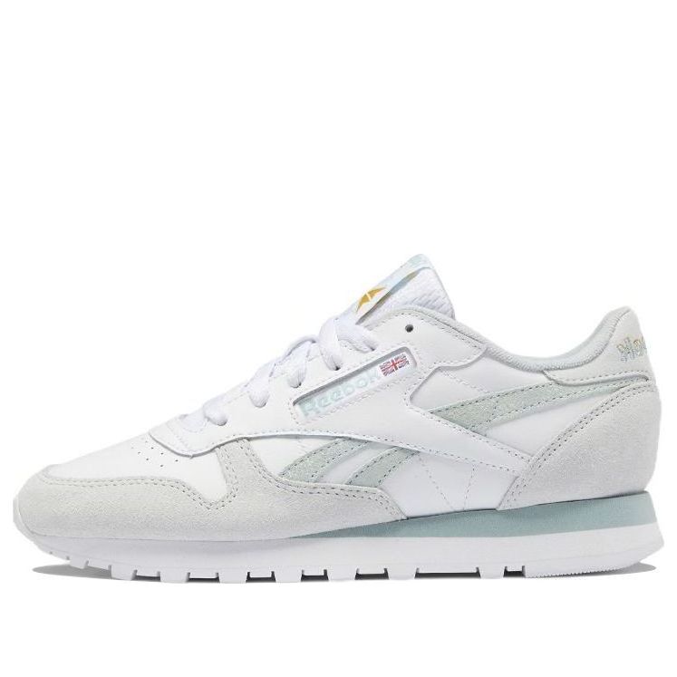 (WMNS) Reebok Classic Leather 'White Seaside Grey' GW3801