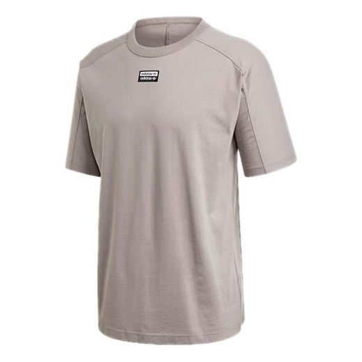 adidas originals Small Logo Sports Short Sleeve Gray FM2219