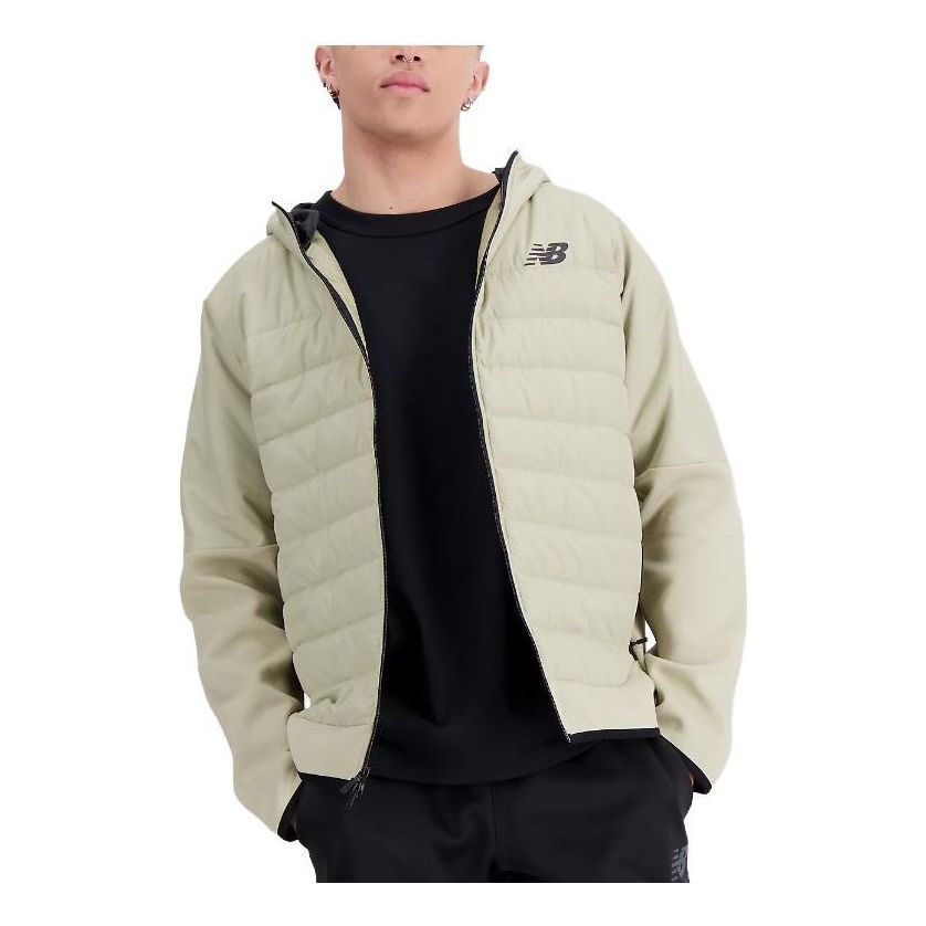 New Balance R.W. Tech Fleece Hybrid Jacket Asia Sizing 'Fatigue Green' MJ33145-FUG