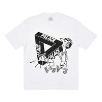 PALACE Unisex If You Build It Logo Printing White P20TS075