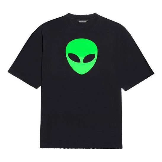 Balenciaga Men s Alien Medium Fit in Black 612966TJVK79113