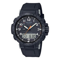 CASIO G Shock Waterproof Sports Solar Powered WO Quartz Shockproof Unisex Mens Black Analog/Digital Combo PRW-50Y-1APR
