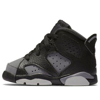 (TD) Air Jordan 6 Retro 'Black Grey' 384667-010
