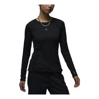 (WMNS) Air Jordan Long Sleeve Base Layer 'Black' FD7383-010