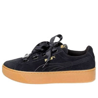 (WMNS) PUMA Vikky Platform Ribbon Black/Gum 364979-01