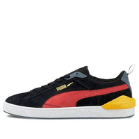 PUMA Suede Bloc 'Black Yellow Red' 381183-03