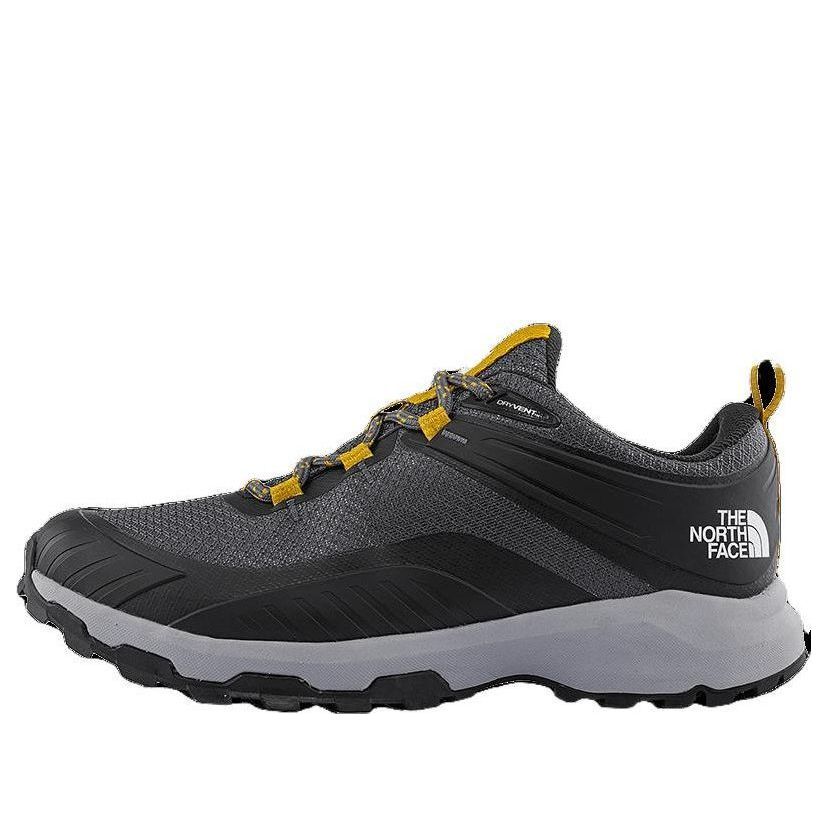 THE NORTH FACE Cragmont Waterproof Hiking Shoes 'Black Grey Yellow' 52RC-NY7