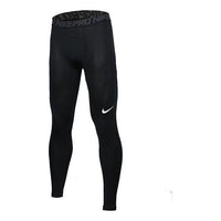 Nike Knit Tight Elastic Breathable gym pants Black 932451-010