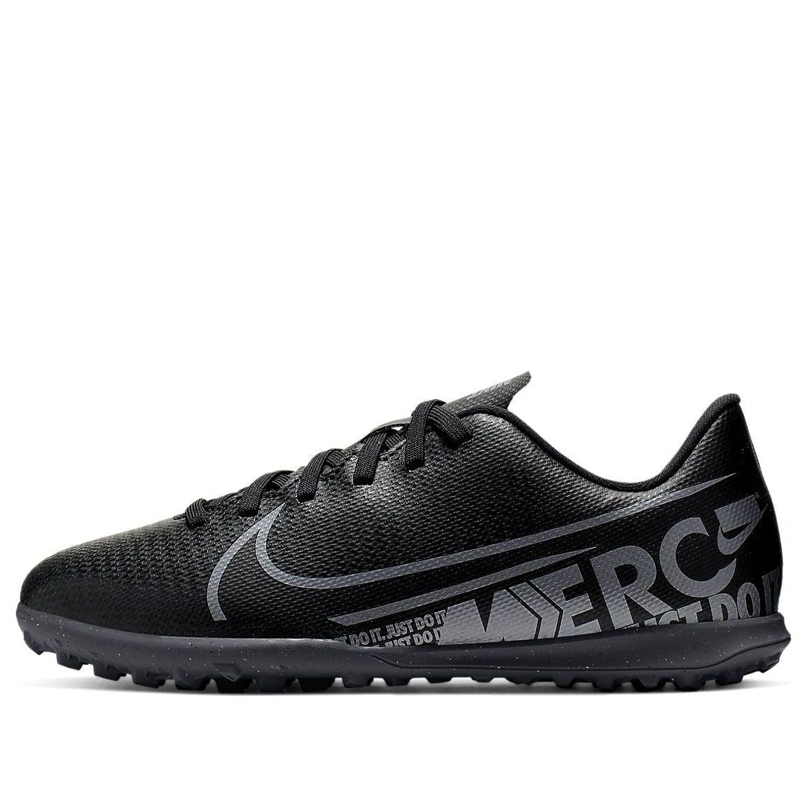 (GS) Nike JR Mercurial Vapor 13 Club TF 'Black Silver Gray' AT8177-001
