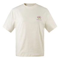 (WMNS) THE NORTH FACE Printed T-shirt 'Beige' NF0A88G1-QLI