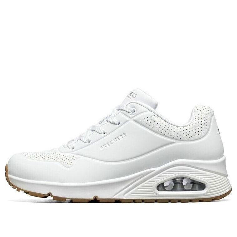 (WMNS) Skechers Uno Stand On Air 'White' 73690-WHT