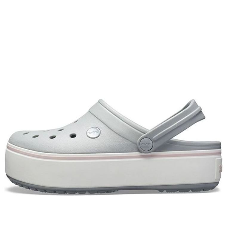 Crocs Platform Clog 'Light Grey' 205434-04M